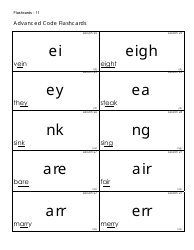 Letters Flashcards, Page 11