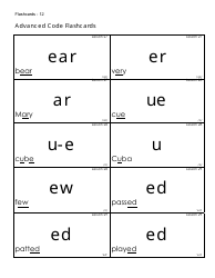Letters Flashcards, Page 12
