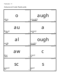 Letters Flashcards, Page 13