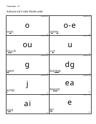 Letters Flashcards, Page 14