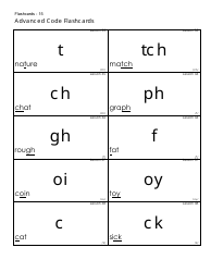 Letters Flashcards, Page 15