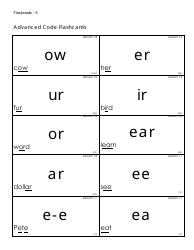 Letters Flashcards, Page 6
