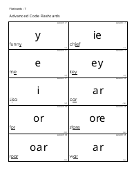 Letters Flashcards, Page 7
