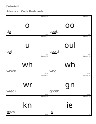 Letters Flashcards, Page 9