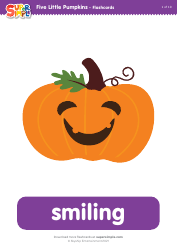 Pumpkin Emotion Flashcards