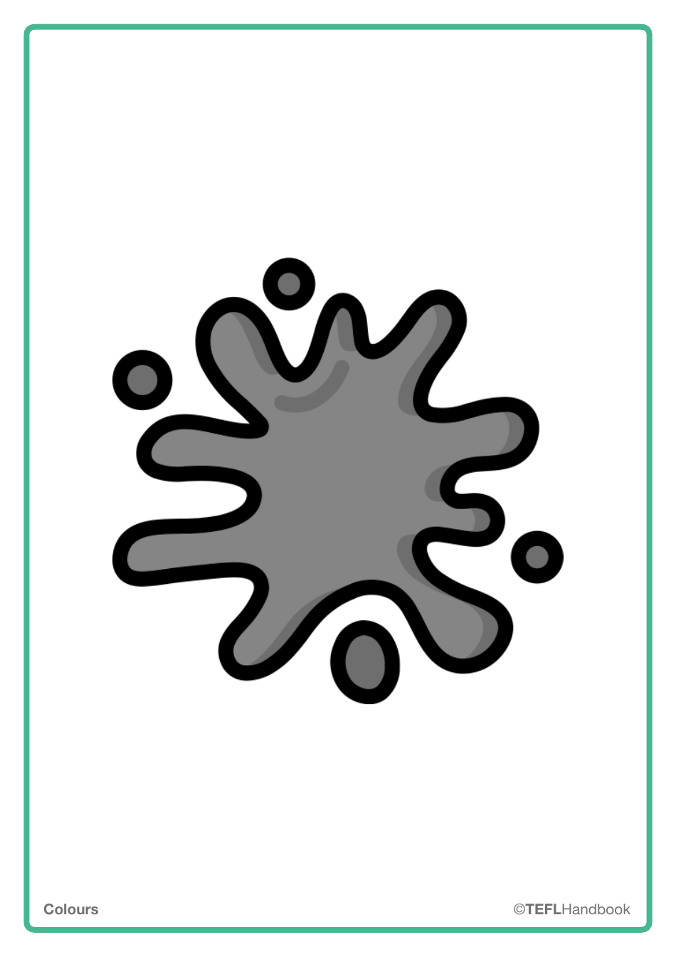 Colour Flashcards, Page 5