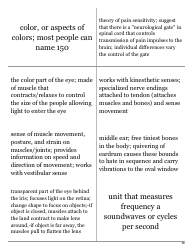 Psychology Terms Flashcards - Sensation &amp; Perception, Page 10