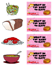 Document preview: Food Flashcards
