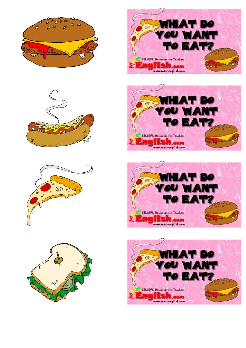 Food Flashcards, Page 3