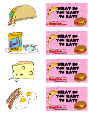 Food Flashcards, Page 4