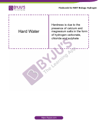 Neet Biology Flashcards - Hydrogen, Page 4