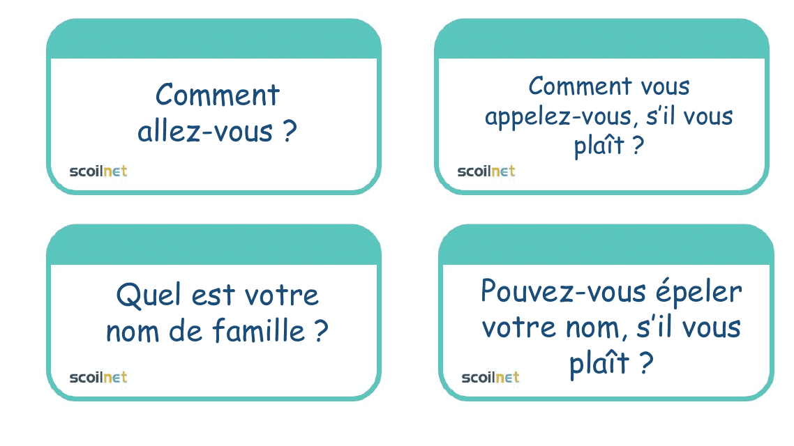 French Common Phrases Flashcards