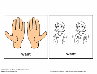 Sign Language Flashcards, Page 4