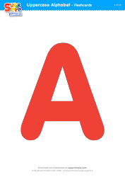 Uppercase English Alphabet Flashcards - Super Simple Learning