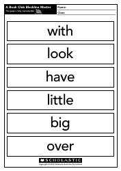 Twister Flashcards, Page 5