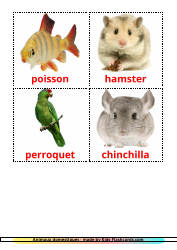 French Flashcards - Domestic Animals, Page 2