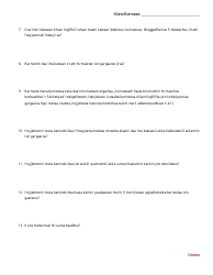 Open-Ended Question Family Feedback Survey - English Language Development Program - Washington (Oromo), Page 2