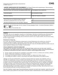Form F-16066G Foodshare Wisconsin Income Change Report - Wisconsin (German), Page 2
