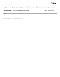 Form F-16066G Foodshare Wisconsin Income Change Report - Wisconsin (German), Page 3