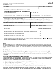 Form F-16066H Foodshare Wisconsin Income Change Report - Wisconsin (Hmong), Page 2