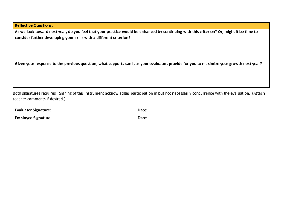 Certificated Teacher Focused Summative Scoring Document Criterion 5: Marzano Framework - Washington, Page 8