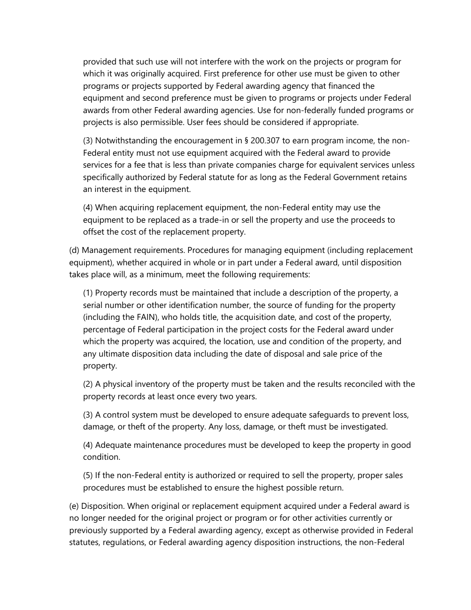 Ospi Capital Expenditure Request Form for 1003 Grant Funds - Washington, Page 6