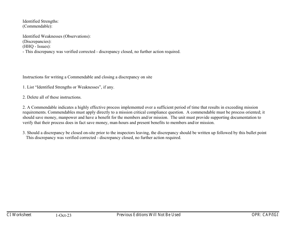 Form E-2 Ci Worksheet - Safety, Page 4