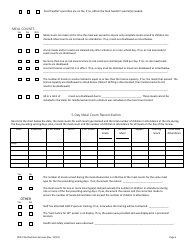 CACFP at-Risk Center Site Review - Washington, Page 3