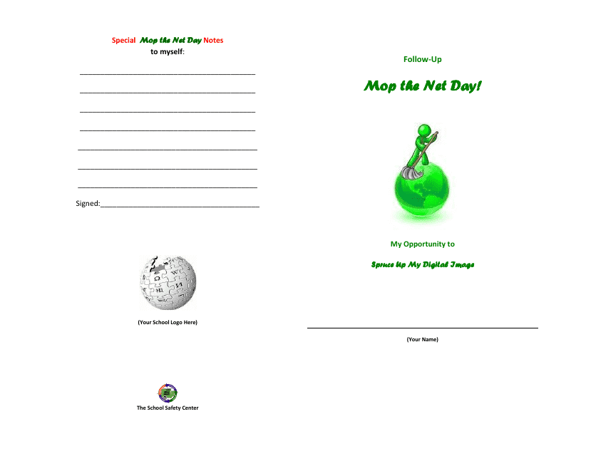 Mop the Net Day - Washington Download Pdf