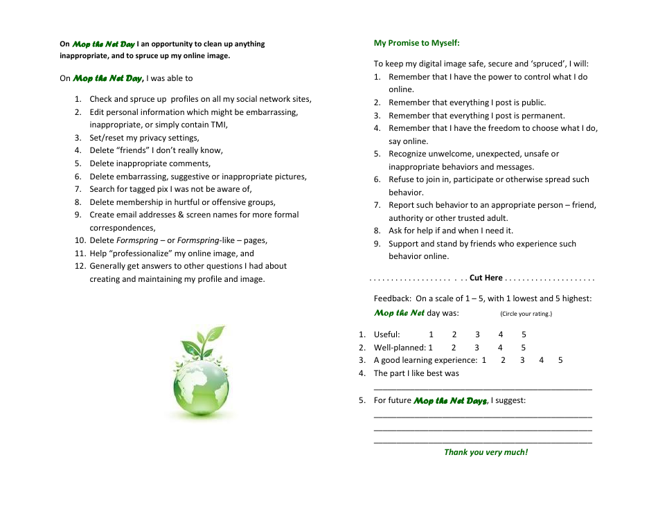 Mop the Net Day - Washington, Page 2