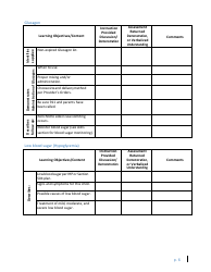 Skills Check for Pdas for Additional Care Authorized by Parent - Washington, Page 6