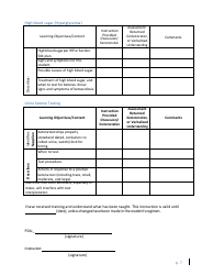 Skills Check for Pdas for Additional Care Authorized by Parent - Washington, Page 7