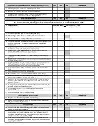 Fdch Provider Review Form - Child and Adult Care Food Program - Washington, Page 2
