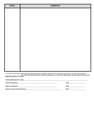 Fdch Provider Review Form - Child and Adult Care Food Program - Washington, Page 4