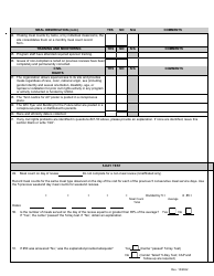 Sponsor Monitoring Form (Affiliated and Unaffiliated Centers) - Child Adult Care Food Program - Washington, Page 3