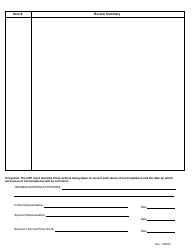Sponsor Monitoring Form (Affiliated and Unaffiliated Centers) - Child Adult Care Food Program - Washington, Page 5