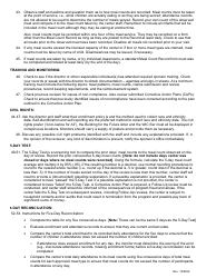 Sponsor Monitoring Form (Affiliated and Unaffiliated Centers) - Child Adult Care Food Program - Washington, Page 9
