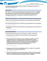 Men&#039;s Healing Fund Application Form - Northwest Territories, Canada, Page 3