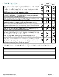 SFA-Fsmc Monitoring Form - Washington, Page 2