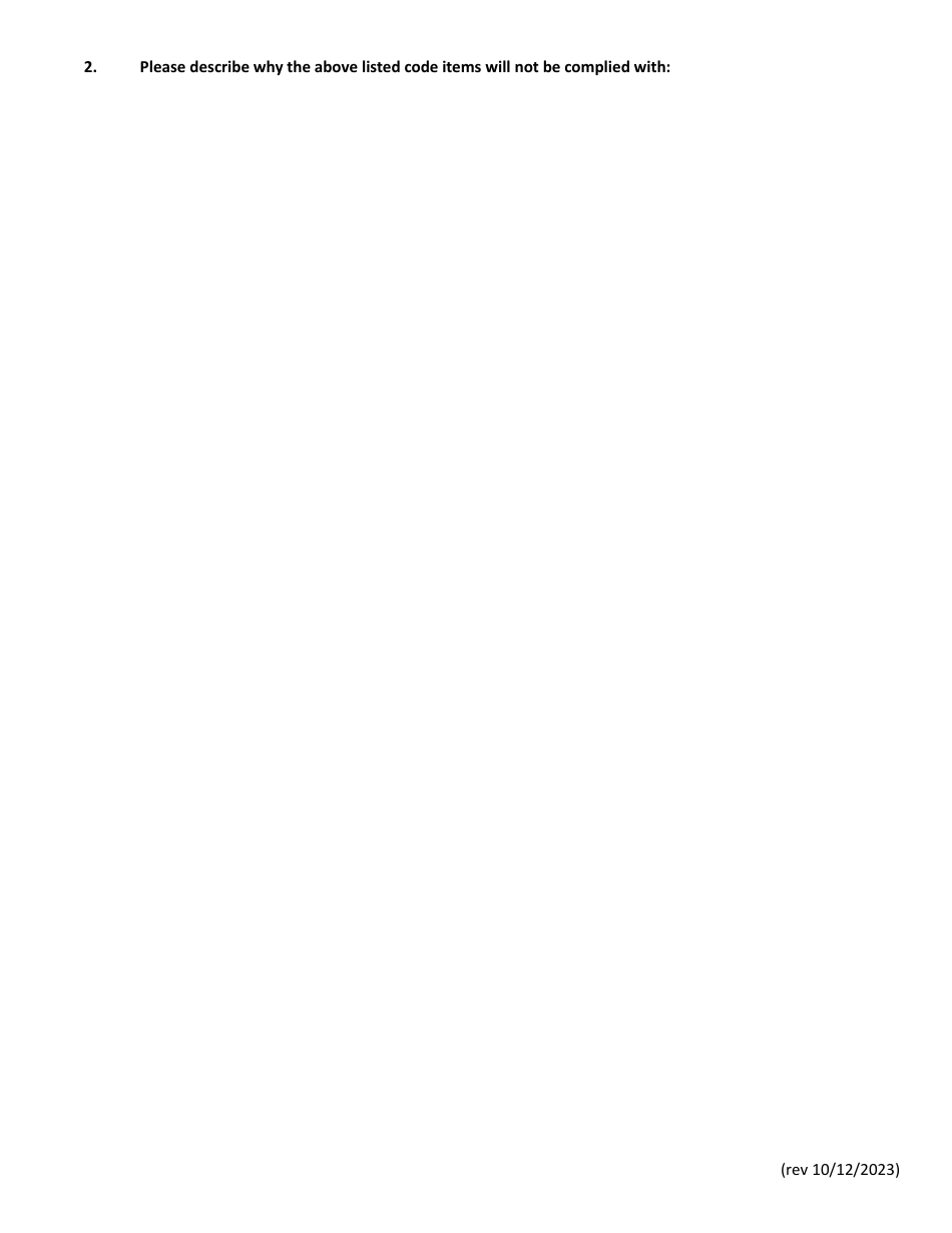 Application for Limited Operating Permit for Use During Construction - Nevada, Page 3