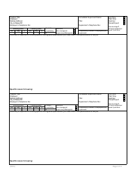 Document preview: Application for Employment - Employment History Continuation Page - Texas