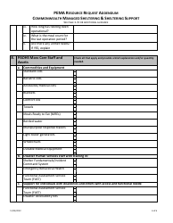 Pema Resource Request Addendum - Commonwealth Managed Sheltering &amp; Sheltering Support - Pennsylvania, Page 6