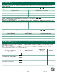 Form PA600 Pennsylvania Application for Benefits - Pennsylvania, Page 11