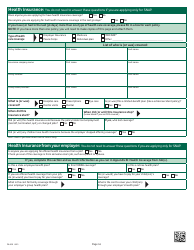 Form PA600 Pennsylvania Application for Benefits - Pennsylvania, Page 14