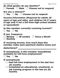 Form ARA-1000A-LP Arizona Rental Assistance Manual Application - Arizona Rental Assistance Program - Large Print - Arizona, Page 12