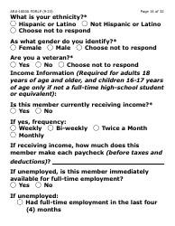Form ARA-1000A-LP Arizona Rental Assistance Manual Application - Arizona Rental Assistance Program - Large Print - Arizona, Page 14
