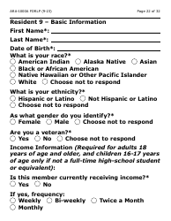 Form ARA-1000A-LP Arizona Rental Assistance Manual Application - Arizona Rental Assistance Program - Large Print - Arizona, Page 22