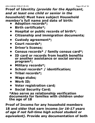 Form ARA-1000A-LP Arizona Rental Assistance Manual Application - Arizona Rental Assistance Program - Large Print - Arizona, Page 29
