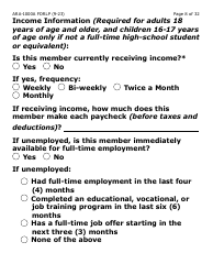Form ARA-1000A-LP Arizona Rental Assistance Manual Application - Arizona Rental Assistance Program - Large Print - Arizona, Page 8