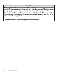 Form 10279 Certification of Repair and Plea of Guilty - New Jersey, Page 3